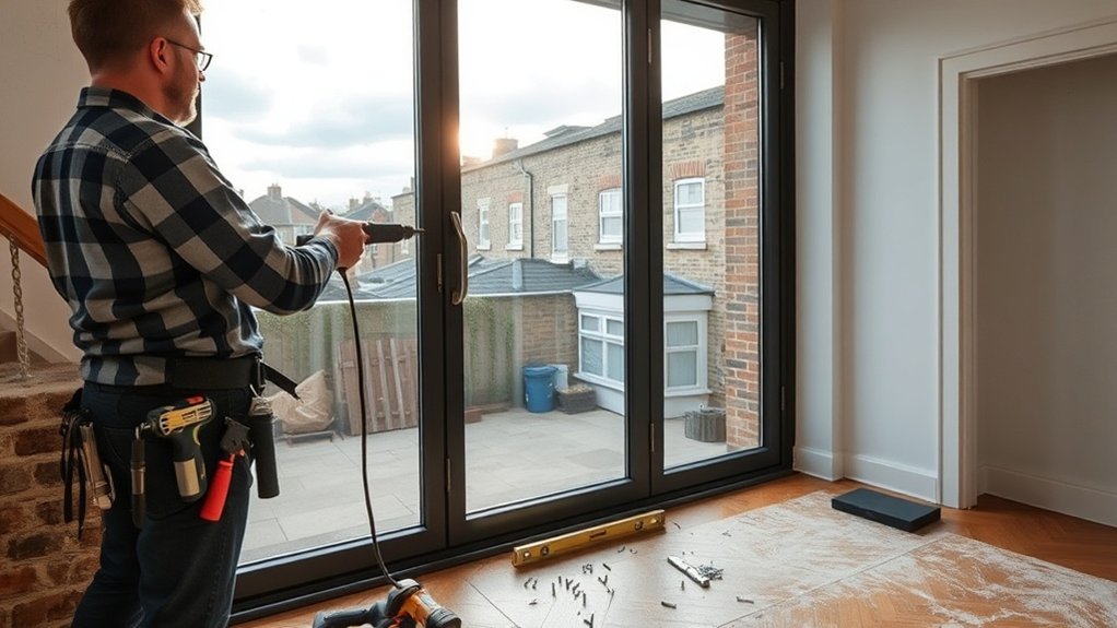 Aluminium Door Installation Hanwell