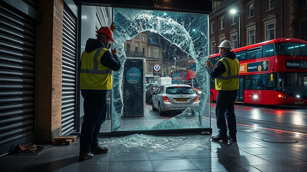 Emergency Shop Front Repair Hanwell