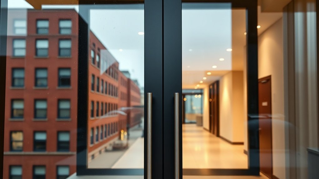 Glass Doors Boston Manor