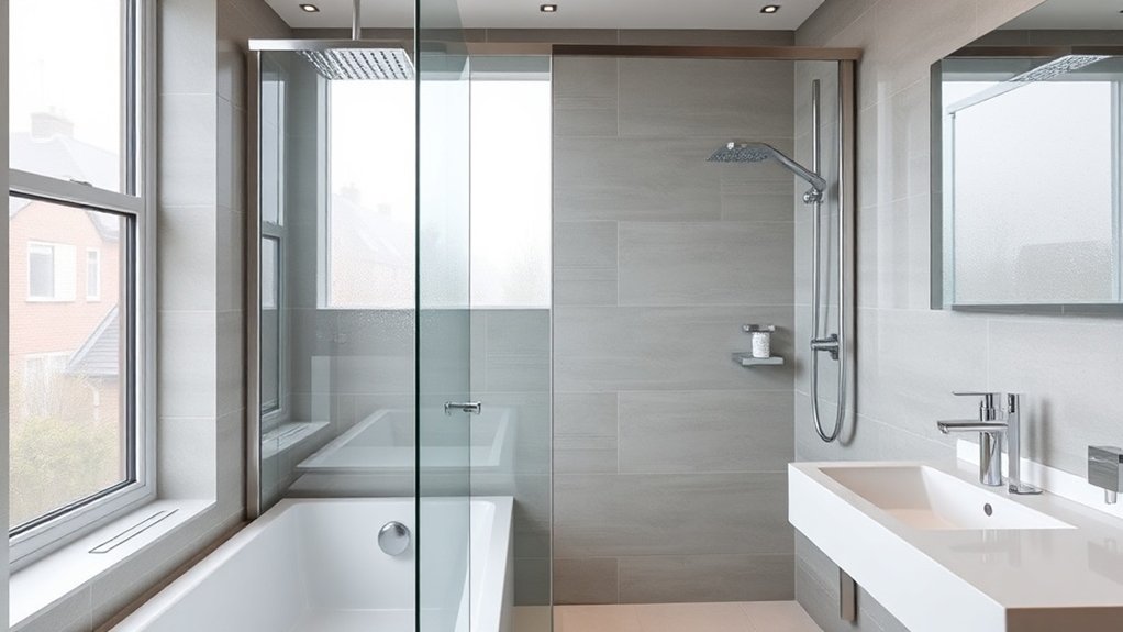 Semi-Frameless Shower Screens Hanwell